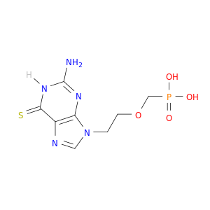 Phosphonic acid, ((2-(2-amino-1,6-dihydro-6-thioxo-9H-purin-9-yl)ethoxy)methyl)-