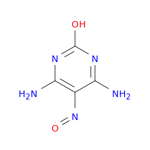 2(1H)-Pyrimidinone,4,6-diamino-5-nitroso-