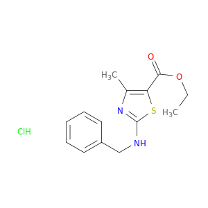 Ethyl 2-(Benzylamino)-4-methyl-1,3-thiazole-5-carboxylate Hydrochloride