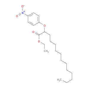 Tetradecanoic acid, 2-(4-nitrophenoxy)-, ethyl ester