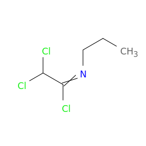 Ethanimidoyl chloride, 2,2-dichloro-N-propyl-
