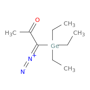 2-Propanone, 1-diazo-1-(triethylgermyl)-