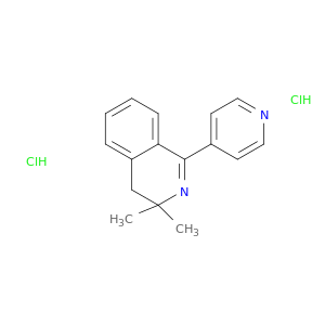 3,3-dimethyl-1-(pyridin-4-yl)-3,4-dihydroisoquinoline dihydrochloride