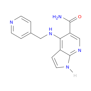 1H-Pyrrolo[2,3-b]pyridine-5-carboxamide, 4-[(4-pyridinylmethyl)amino]-