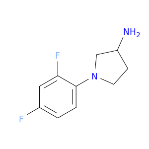 1-(2,4-Difluorophenyl)pyrrolidin-3-amine