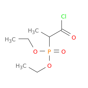 Phosphonic acid, (2-chloro-1-methyl-2-oxoethyl)-, diethyl ester