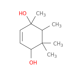 2-Cyclohexene-1,4-diol, 1,5,5,6-tetramethyl-