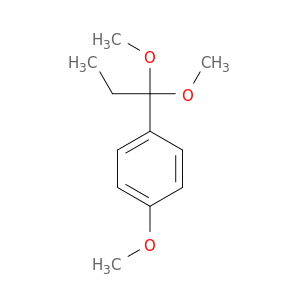 Benzene, 1-(1,1-dimethoxypropyl)-4-methoxy-