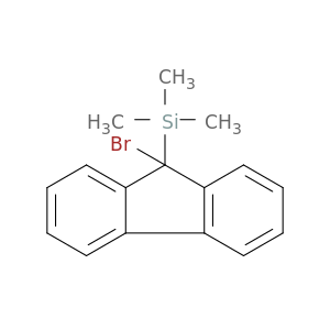 Silane, (9-bromo-9H-fluoren-9-yl)trimethyl-