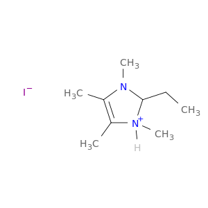 1H-Imidazolium, 2-ethyl-1,3,4,5-tetramethyl-, iodide