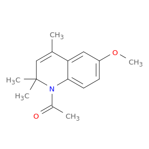 Quinoline, 1-acetyl-1,2-dihydro-6-methoxy-2,2,4-trimethyl-