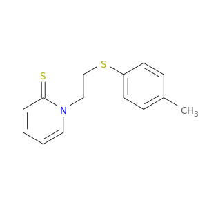 2(1H)-Pyridinethione,1-[2-[(4-methylphenyl)thio]ethyl]-