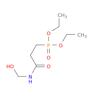 Phosphonic acid, [3-[(hydroxymethyl)amino]-3-oxopropyl]-, diethyl ester