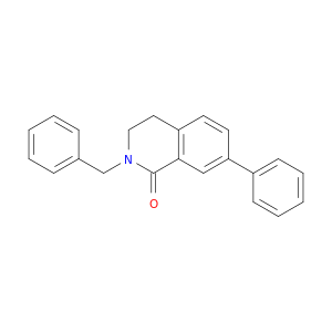 2-苄基-7-苯基-3,4-二氢异喹啉-1(2H)-酮