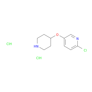 2-Chloro-5-(piperidin-4-yloxy)pyridine dihydrochloride