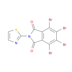 1H-Isoindole-1,3(2H)-dione,4,5,6,7-tetrabromo-2-(2-thiazolyl)-