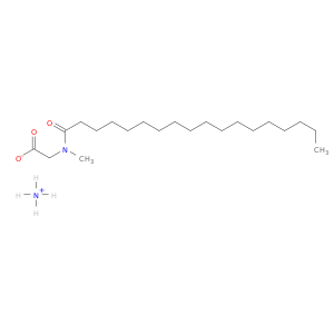 甘氨酸,N-甲基-N-(1-氧代辛癸基)-,铵盐