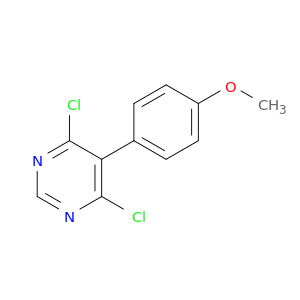 4,6-Dichloro-5-(4-methoxyphenyl)pyrimidine
