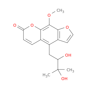 7H-Furo[3,2-g][1]benzopyran-7-one,4-(2,3-dihydroxy-3-methylbutyl)-9-methoxy-