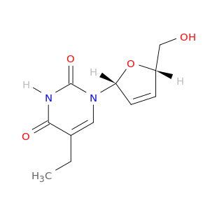 Uridine,2',3'-didehydro-2',3'-dideoxy-5-ethyl- (9CI)
