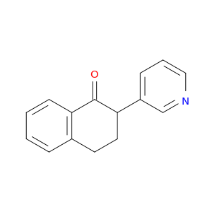 3-(1,2,3,4-tetrahydro-1-oxo-2-naphthyl)pyridine