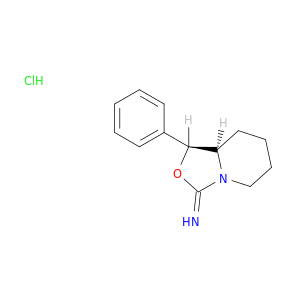 (1s,3z,8ar)-1-phenylhexahydro[1,3]oxazolo[3,4-a]pyridin-3-imine hydrochloride(1:1)