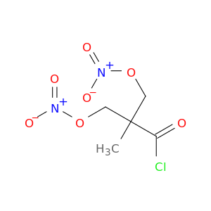 Propanoyl chloride, 2-methyl-3-(nitrooxy)-2-[(nitrooxy)methyl]-