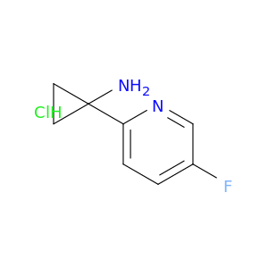 1-(5-fluoropyridin-2-yl)cyclopropan-1-amine hydrochloride