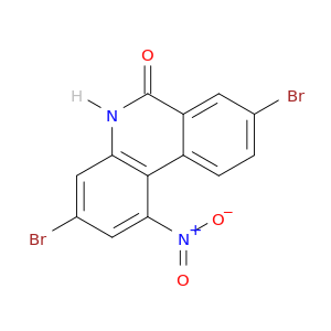 6(5H)-Phenanthridinone,3,8-dibromo-1-nitro-