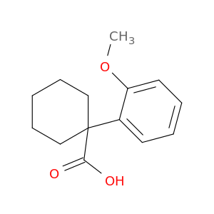 1-(2-Methoxyphenyl)cyclohexane-1-carboxylic acid