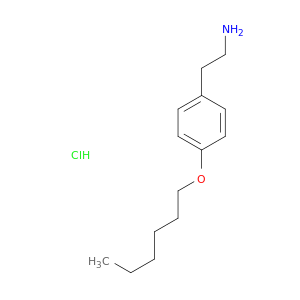 2-[4-(hexyloxy)phenyl]ethanamine hydrochloride(1:1)