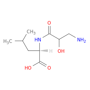 L-Leucine, N-(3-amino-2-hydroxy-1-oxopropyl)-, (R)-