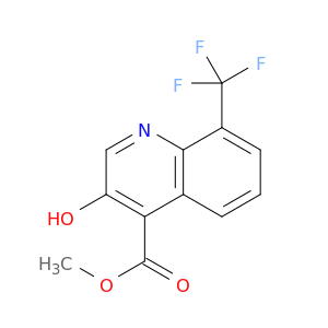 甲基3-羟基-8-(三氟甲基)-4-喹啉羧酸盐