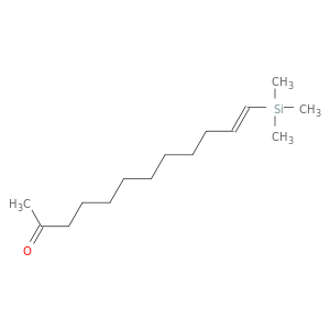 11-Dodecen-2-one, 12-(trimethylsilyl)-, (E)-