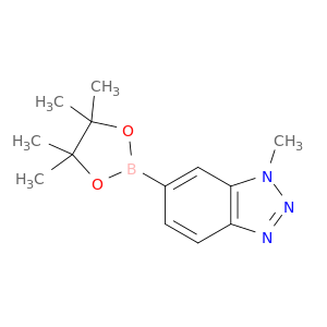 1-甲基-6-(4,4,5,5-四甲基-1,3,2-二恶英醇-2-基)-1H-苯并三唑