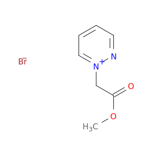 Pyridazinium, 1-(2-methoxy-2-oxoethyl)-, bromide