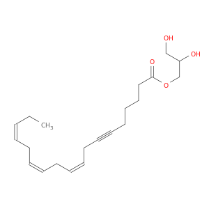 9,12,15-Octadecatrien-6-ynoic acid, 2,3-dihydroxypropyl ester, (Z,Z,Z)-