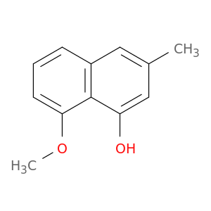 1-Naphthalenol, 8-methoxy-3-methyl-