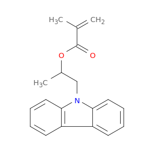 2-Propenoic acid, 2-methyl-, 2-(9H-carbazol-9-yl)-1-methylethyl ester