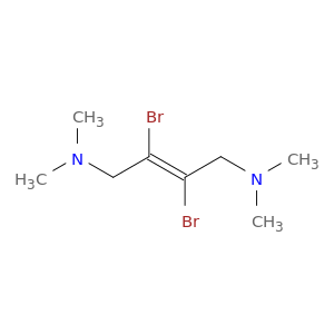 2-Butene-1,4-diamine, 2,3-dibromo-N,N,N',N'-tetramethyl-, (2E)-