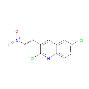 E-2,6-DICHLORO-3-(2-NITRO)VINYLQUINOLINE