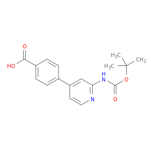 4-(2-BOC-AMINO-(PYRIDIN-4-YL))-BENZOIC ACID