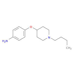 Benzenamine, 4-[(1-butyl-4-piperidinyl)oxy]-