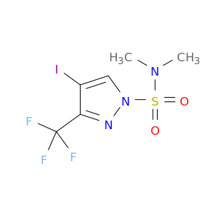 1H-Pyrazole-1-sulfonamide, 4-iodo-N,N-dimethyl-3-(trifluoromethyl)-