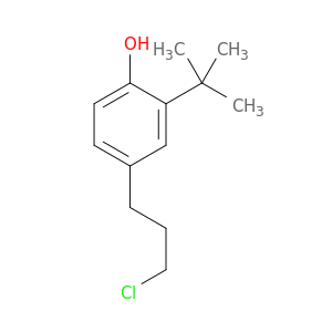 Phenol, 4-(3-chloropropyl)-2-(1,1-dimethylethyl)-