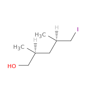 1-Pentanol, 5-iodo-2,4-dimethyl-, (2S,4R)-