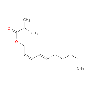 丙酸,2-甲基-,2,4-癸二烯基酯,(Z,E)-