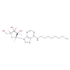 Adenosine, N-octyl-