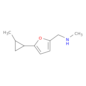 methyl({[5-(2-methylcyclopropyl)furan-2-yl]methyl})amine