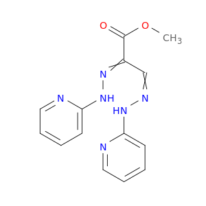 Propanoic acid, 2,3-bis[2-(2-pyridinyl)hydrazinylidene]-, methyl ester